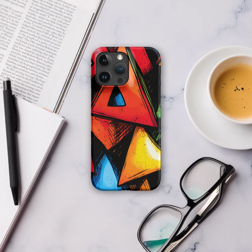 Vibrant Triangles in Abstract Harmony