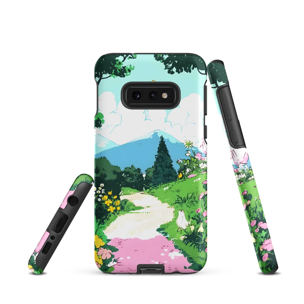 A Serene Journey Through Nature | Phone Case |  S10e | Tough Case | Matte