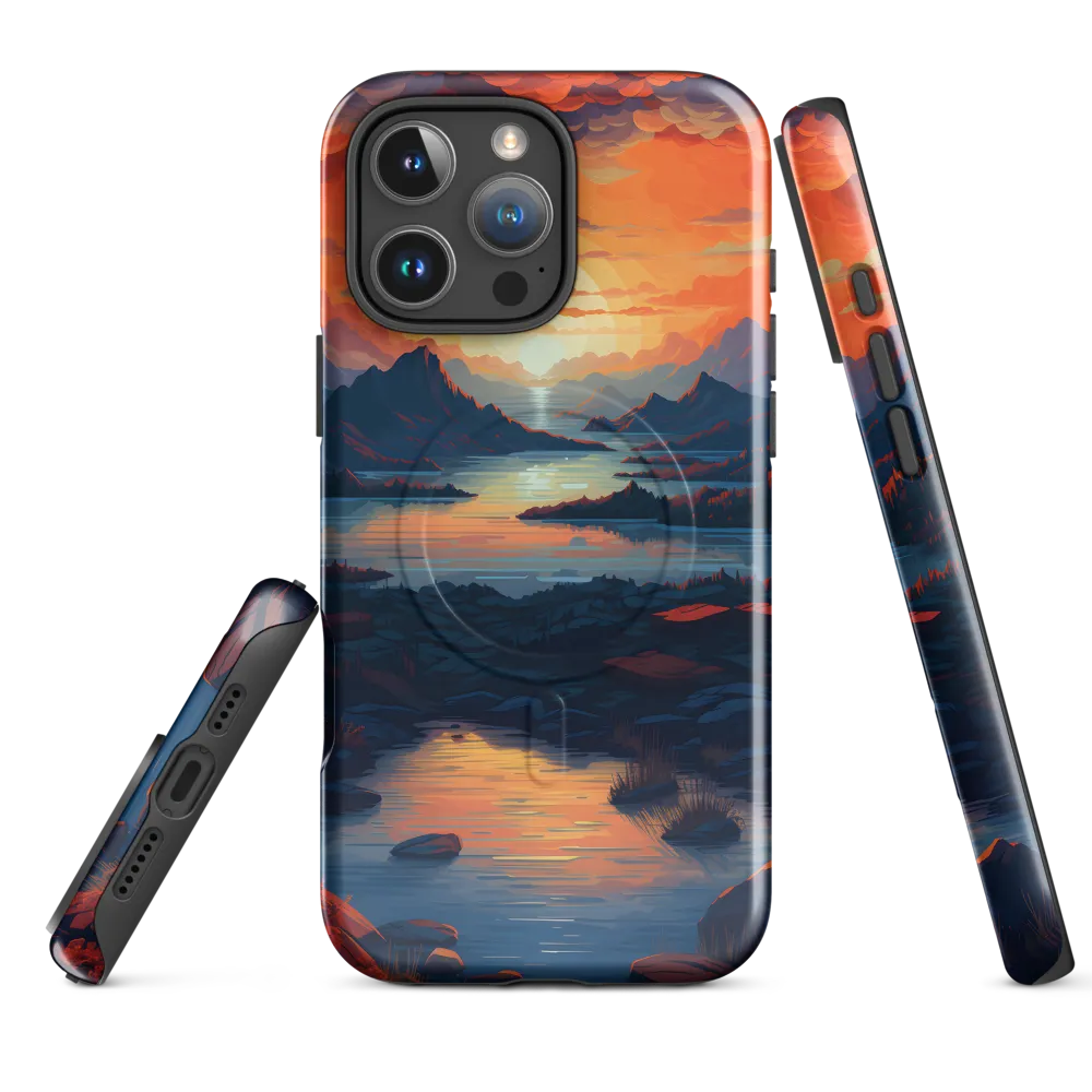 Ethereal Evening: A Digital Dusk