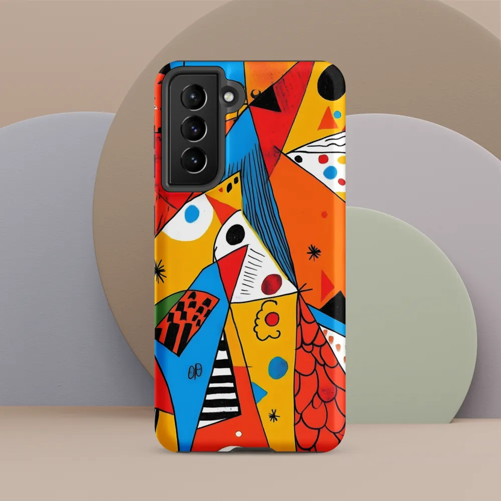 Geometric Playground: A Colorful Journey Through Abstract Landscapes