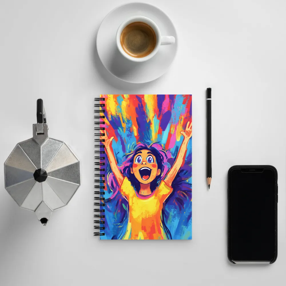 Burst of Joy | Spiral Notebook