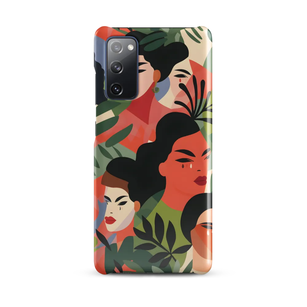 Harmony of Nature and Femininity | Phone Case |  S20 FE | Snap Case | Glossy