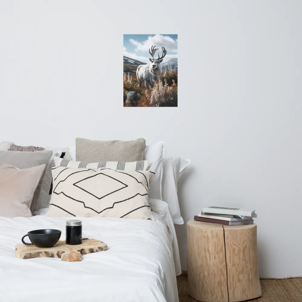 Majestic Harmony: The Reindeer in Nature | Poster | 18″×24″
