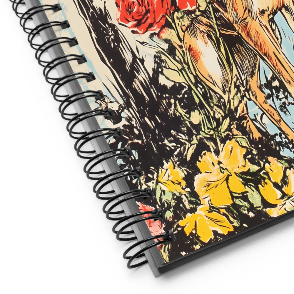 Whimsical Grace of the Forest | Spiral Notebook