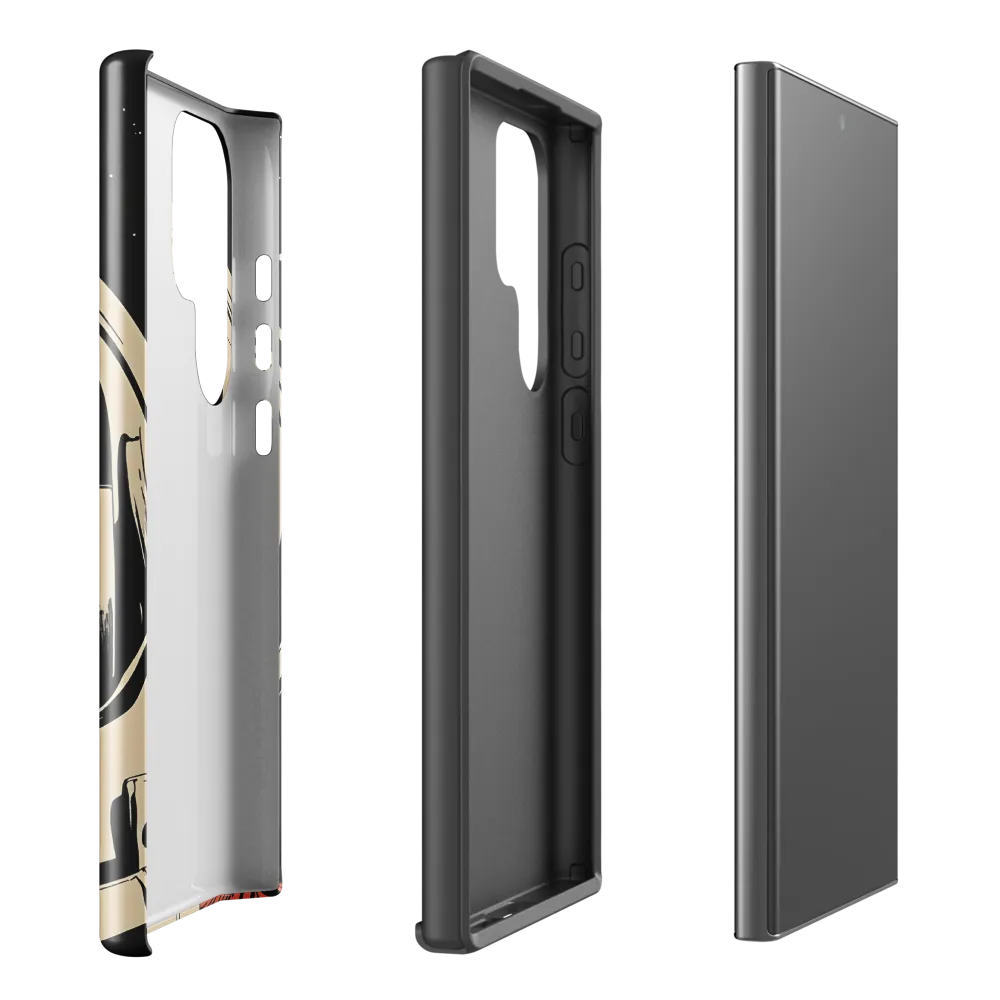 Gaze of the Astronaut | Phone Case |  S23 Ultra | Tough Case | Glossy