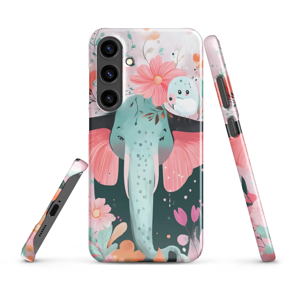 Whimsical Elephant in Bloom