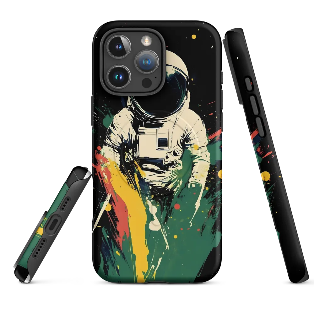 Cosmic Splash: The Astronaut's Journey