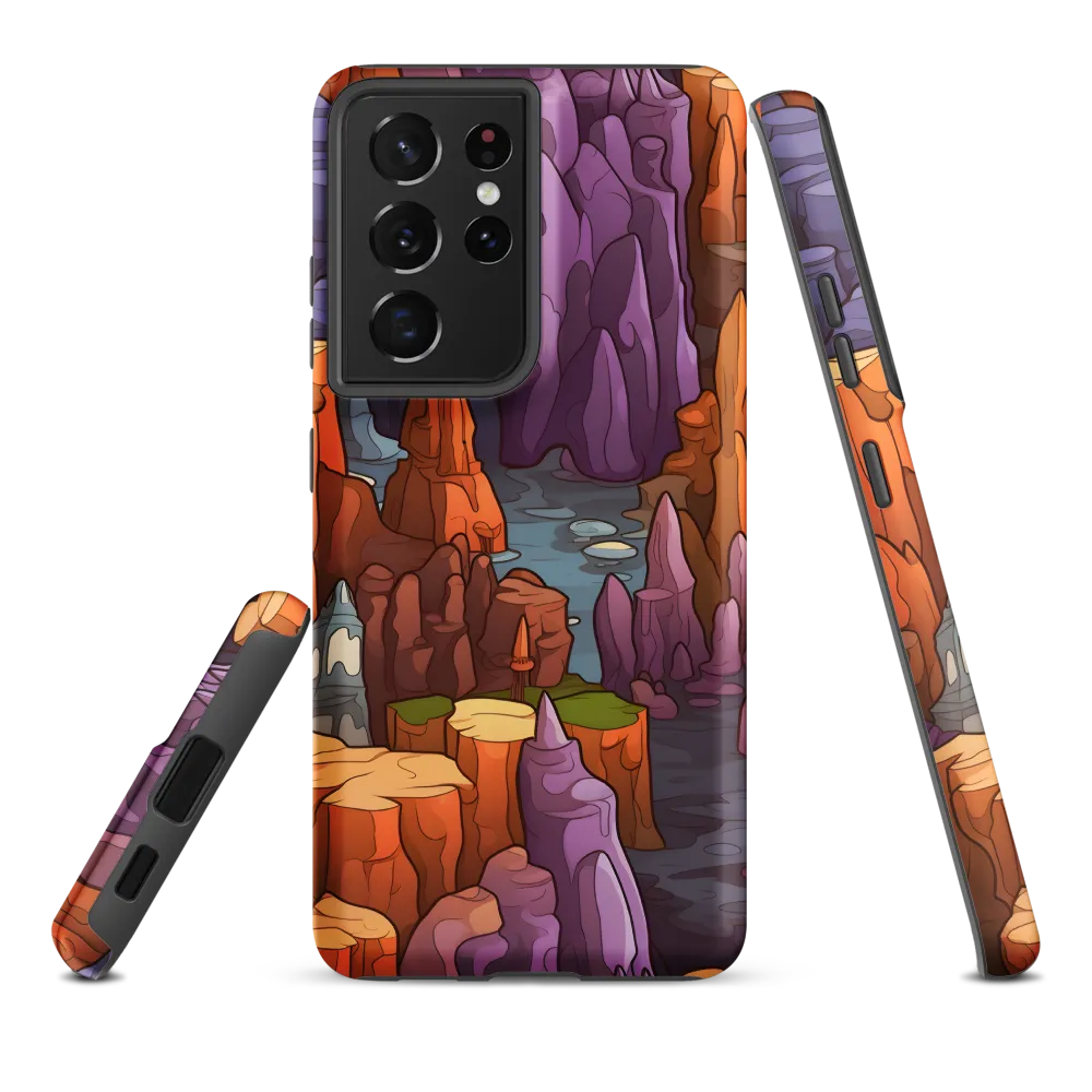 Vibrant Rockscape: A Digital Odyssey