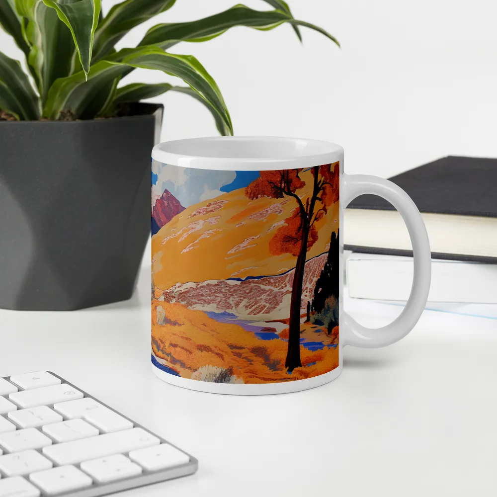 Autumn Serenity: A Vibrant Landscape | Mugs | Multiple Sizes & Colors