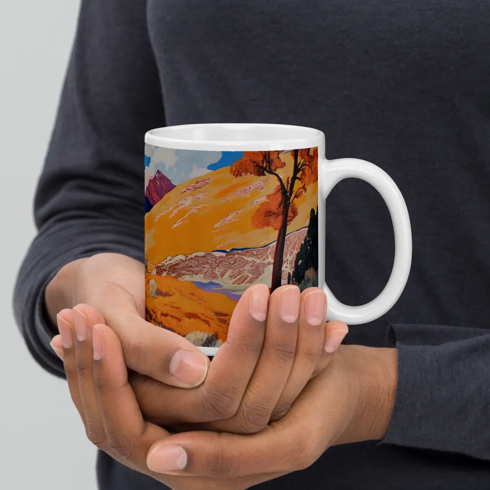 Autumn Serenity: A Vibrant Landscape | Mugs | Multiple Sizes & Colors