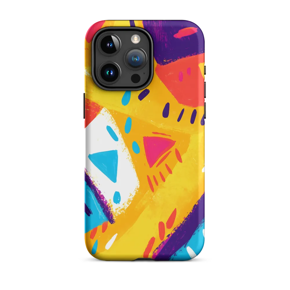 Playful Geometries | Phone Case |  15 Pro Max | Tough Case | Matte