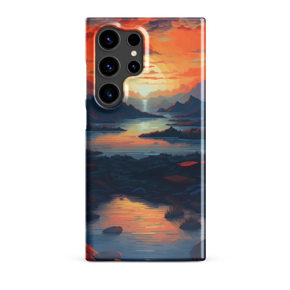 Ethereal Evening: A Digital Dusk