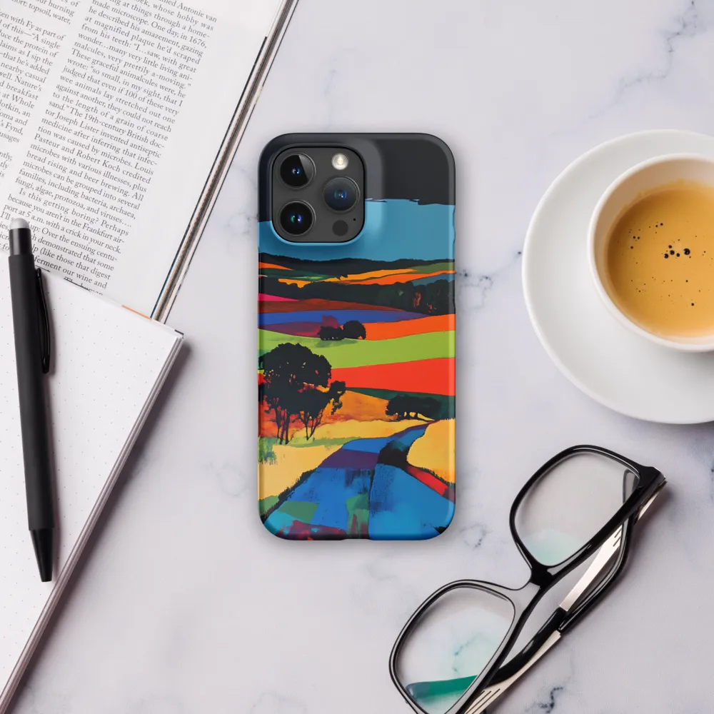 Vibrant Countryside | Phone Case |  16 Pro Max | Snap Case | Matte