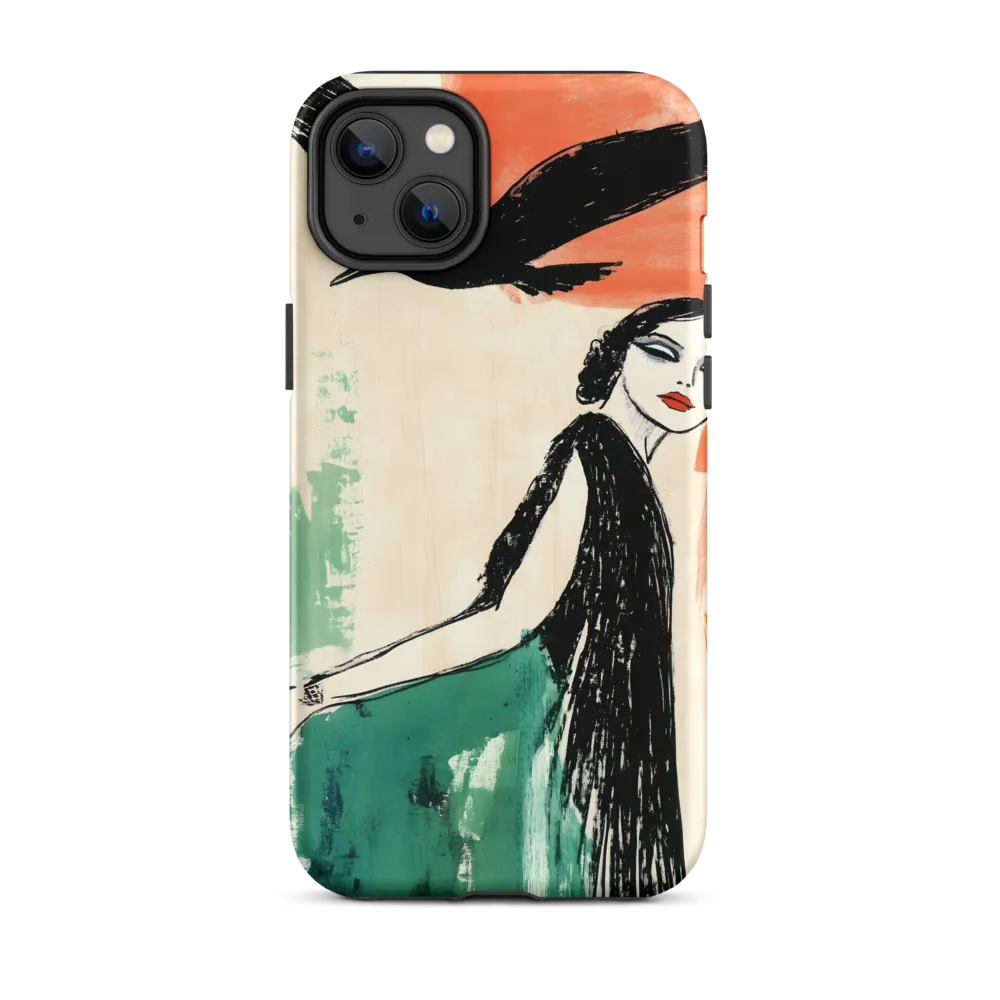 Elegance in Flight | Phone Case |  14 Plus | Tough Case | Matte