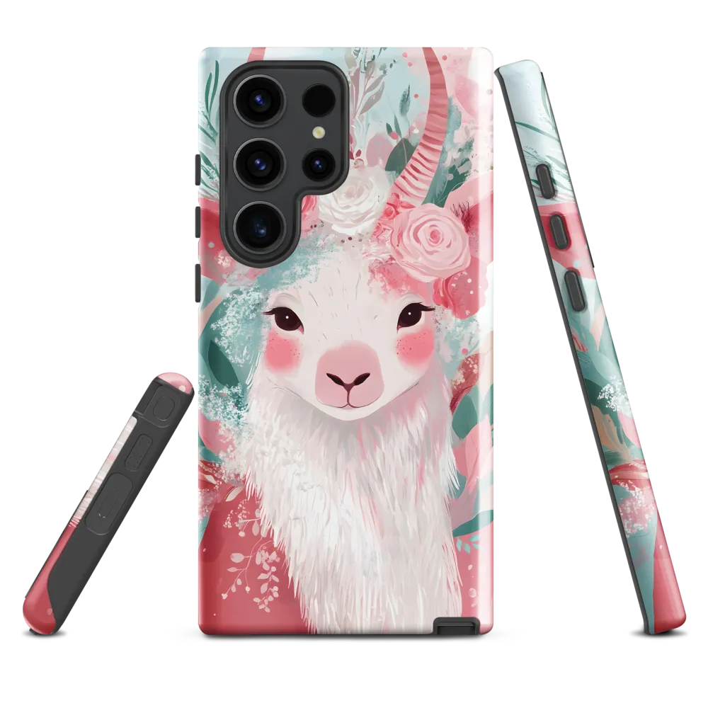 Spring Whimsy: The Floral Goat