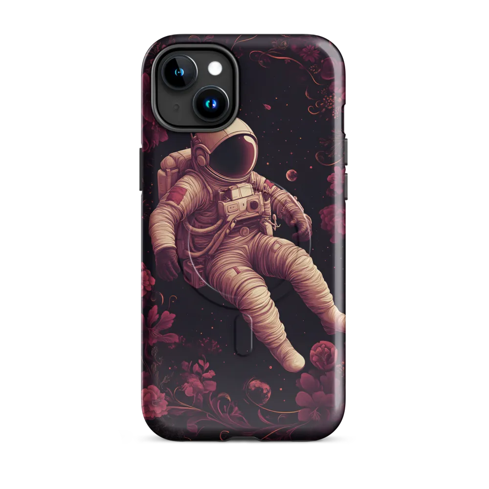 Cosmic Bloom: An Astronaut's Journey