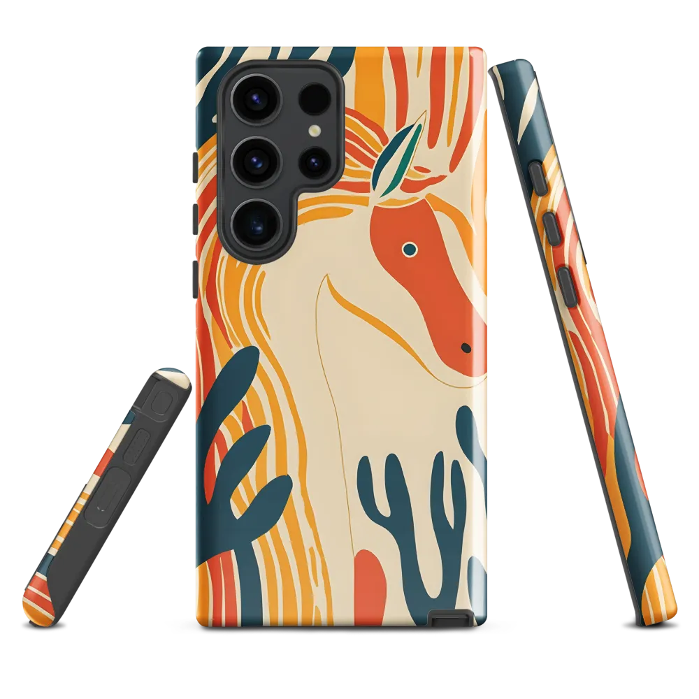 Whimsical Unicorn in a Lush Landscape