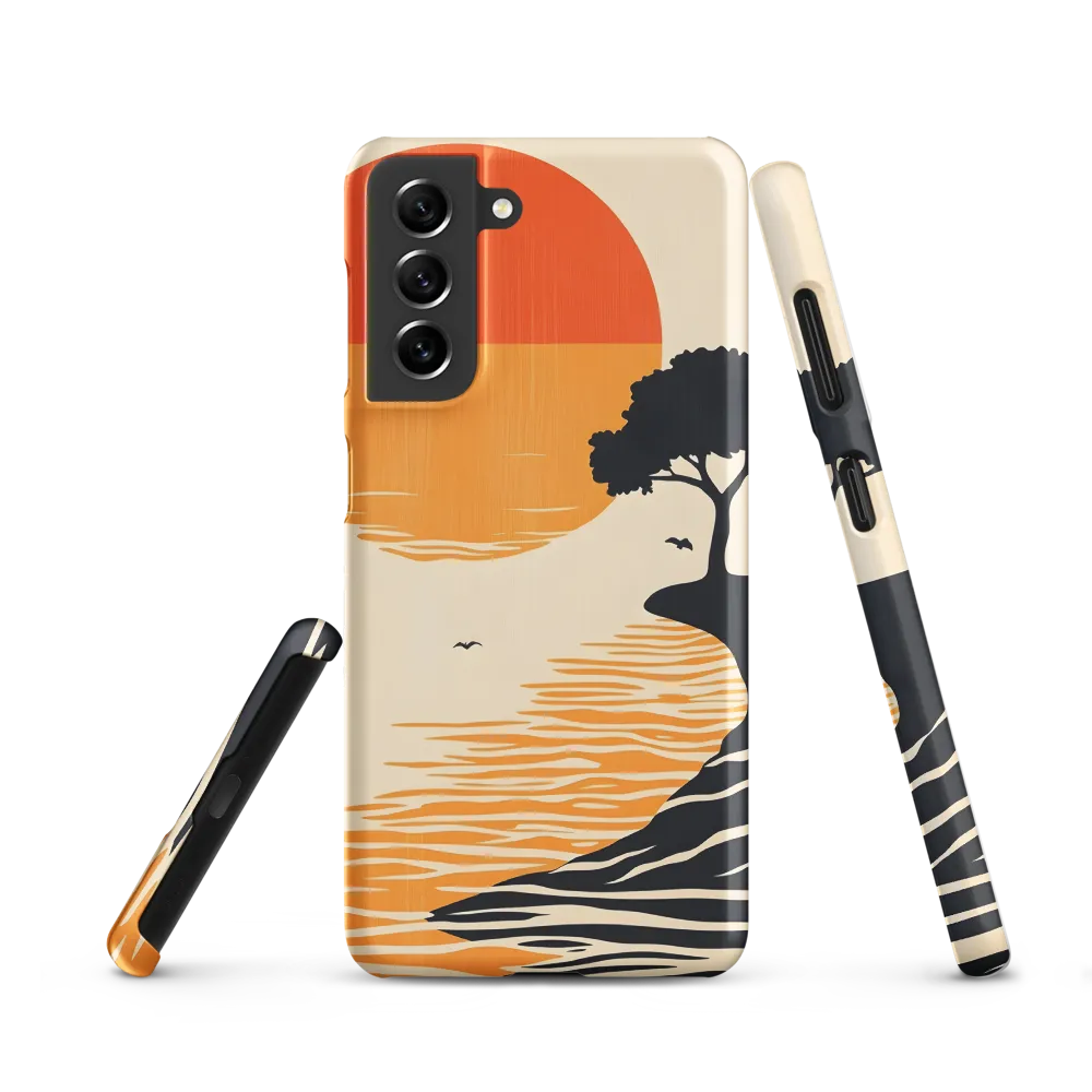 Serene Sunset | Phone Case |  S21 | Snap Case | Matte