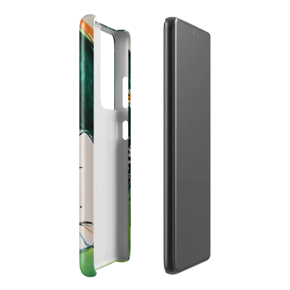 Silent Sorrow | Phone Case |  S21 Ultra | Snap Case | Glossy
