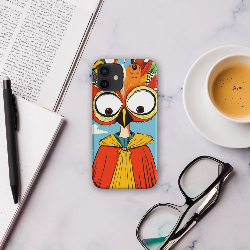 A Whimsical Encounter: The Owl-Human Fusion