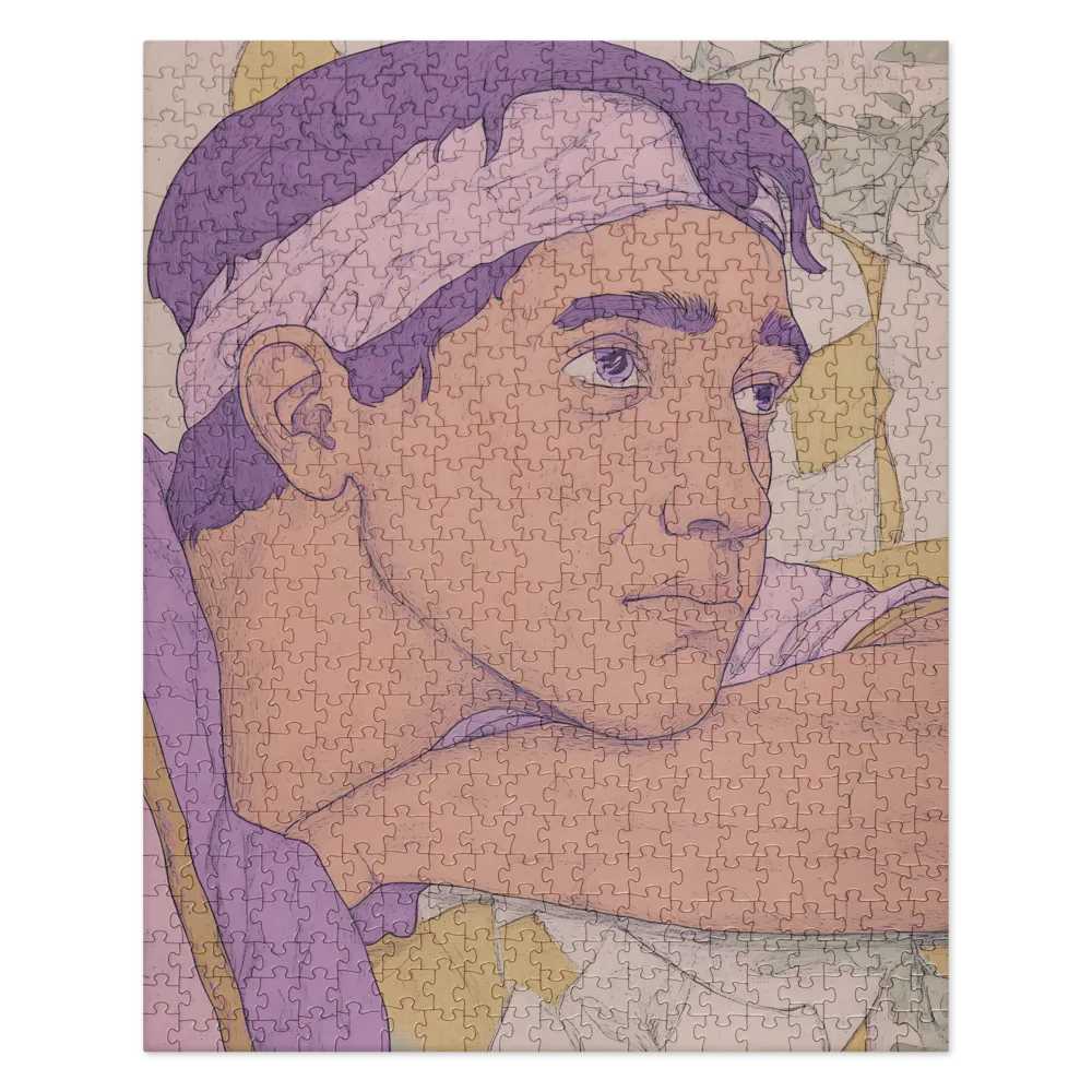 Contemplation in Pastel Hues | Jigsaw Puzzle | 520 pieces