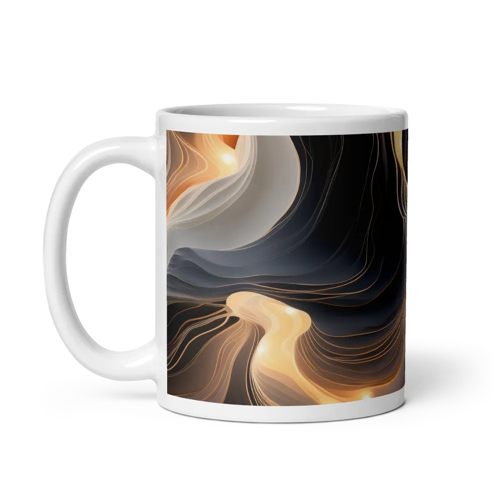 Fluid Harmony | Mug with White inside | 11 oz