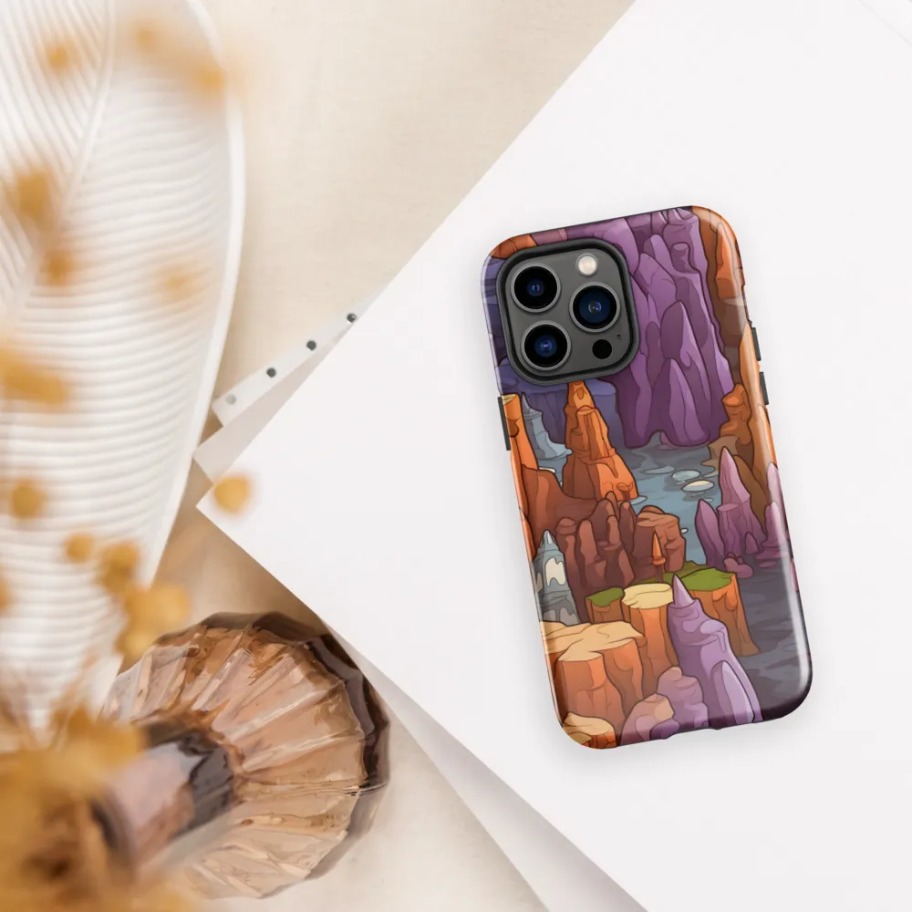 Vibrant Rockscape: A Digital Odyssey