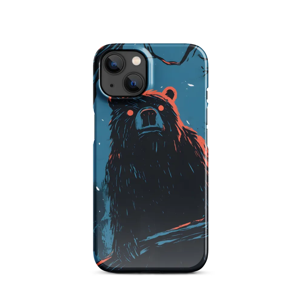 Eerie Majesty: A Bear in the Night