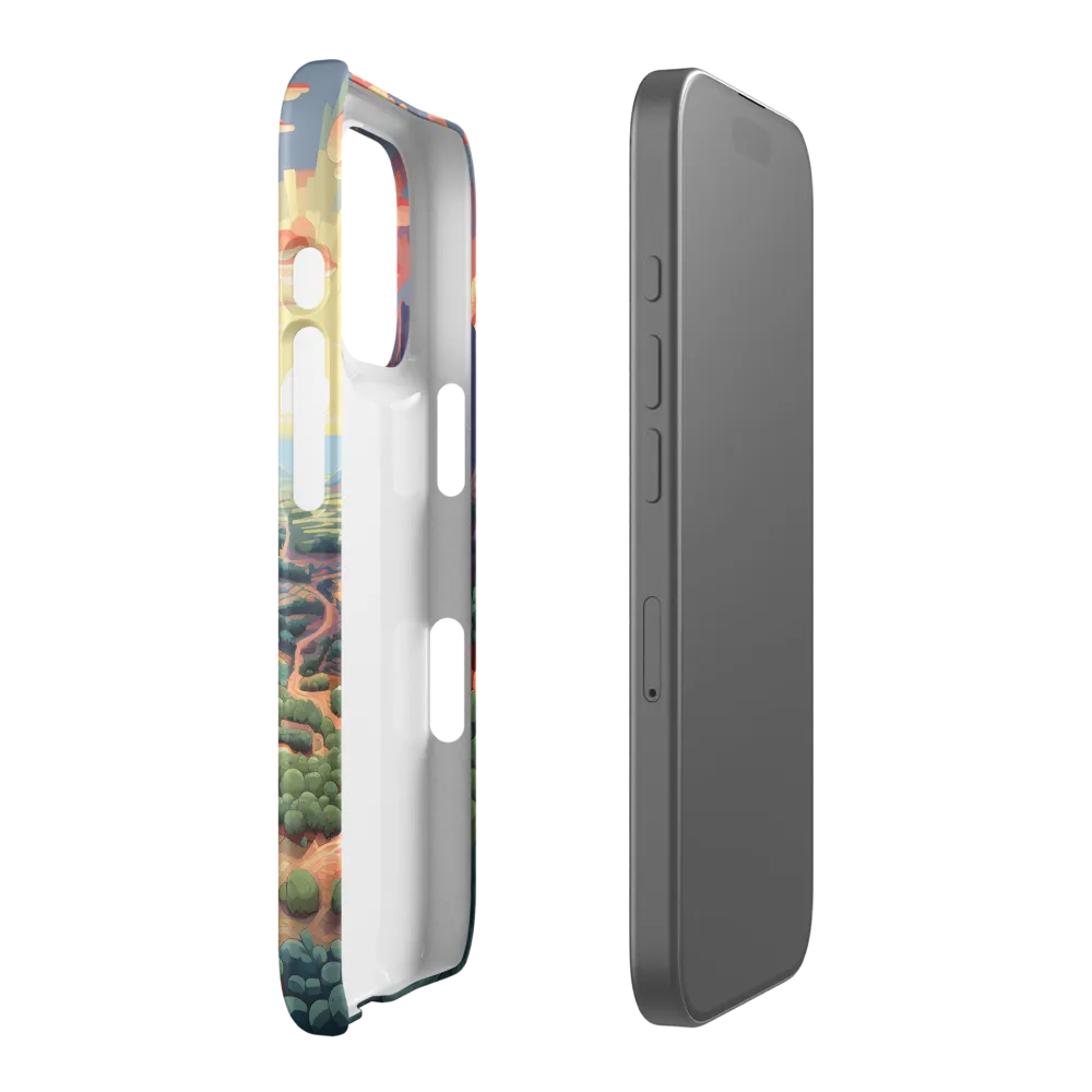 Desert Serenity at Dusk | Phone Case |  16 Pro | Snap Case | Matte