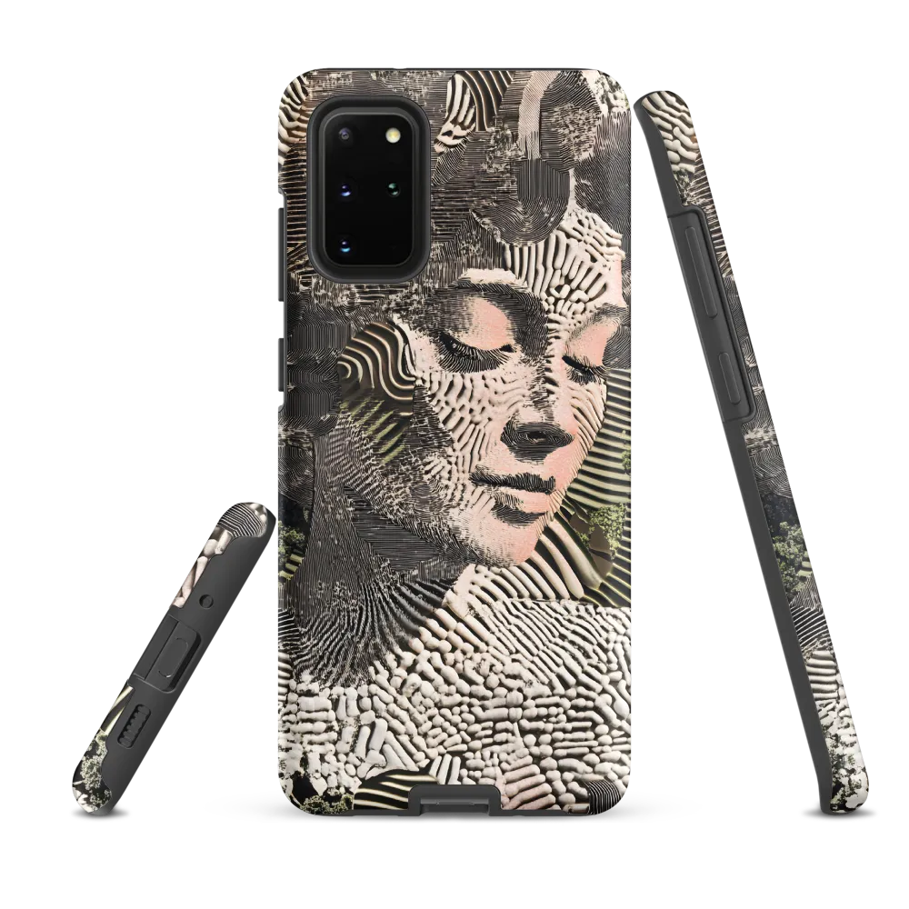 Ethereal Blend of Nature and Humanity | Phone Case |  S20 Plus | Tough Case | Matte