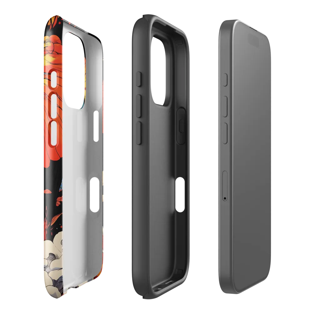 Majesty of the Floral Elephant | Phone Case |  16 Pro | Tough Case | Glossy