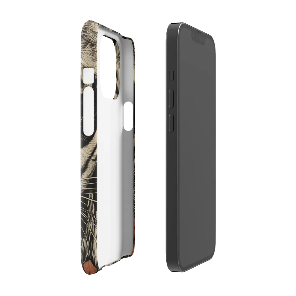 Feline Majesty: The Human-Leopard Connection | Phone Case |  13 Pro | Snap Case | Glossy