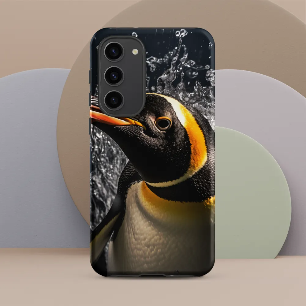 Emerging Majesty: The Penguin in Motion