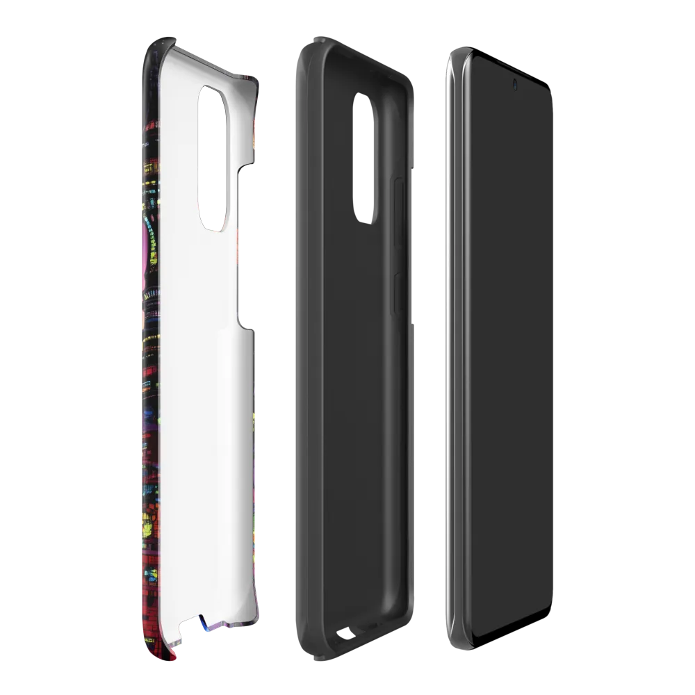 Futuristic Cityscape at Dusk | Phone Case |  S20 Plus | Tough Case | Glossy