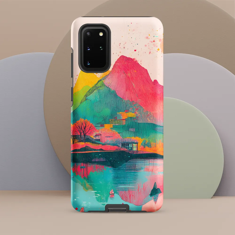 Vibrant Serenity: A Surreal Landscape