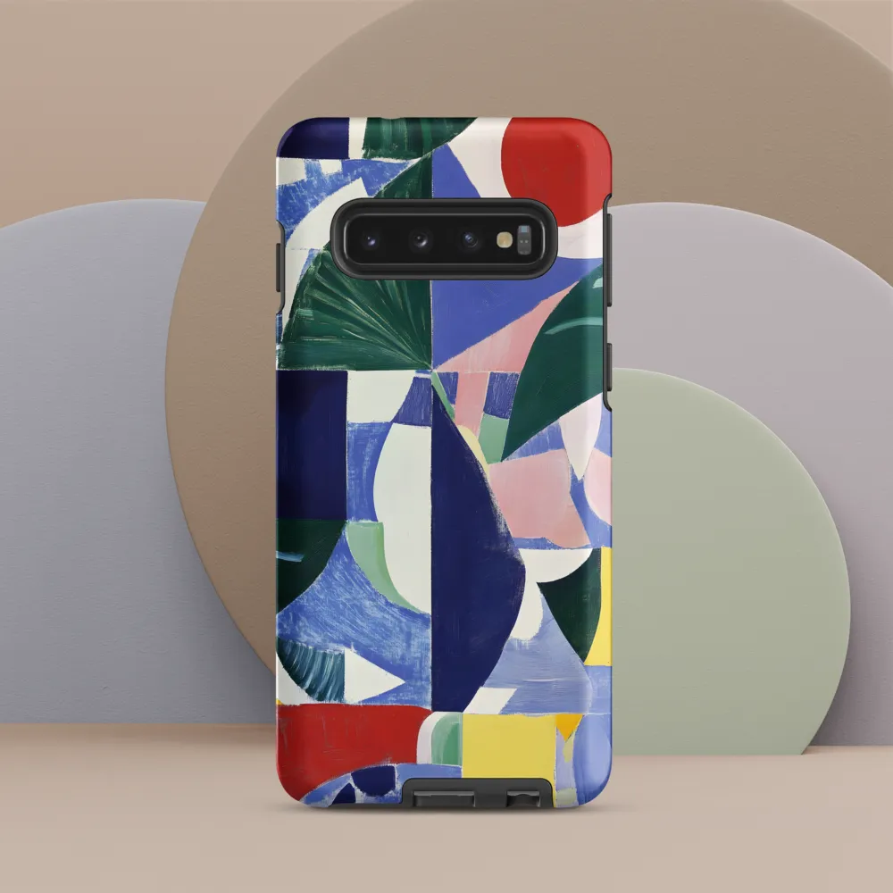 Harmony of Shapes: An Abstract Exploration | Phone Case |  S10 | Tough Case | Matte