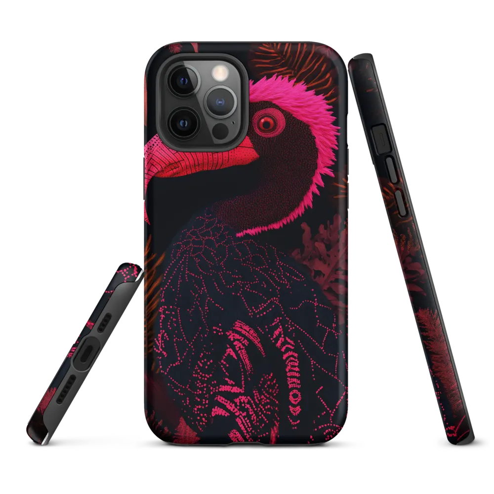 Tropical Echoes: A Modern Avian Portrait