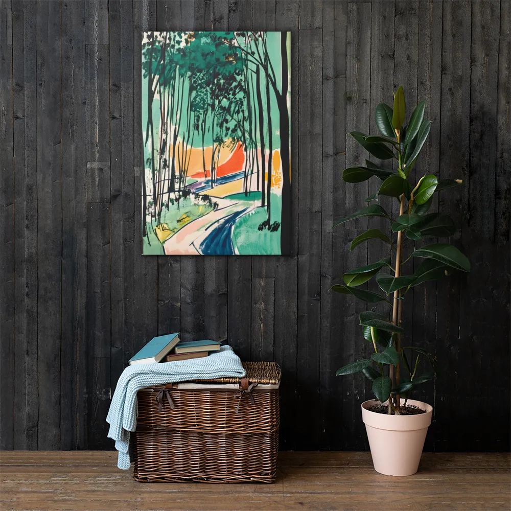 Winding Path Through the Forest | Canvas | 24″×36″