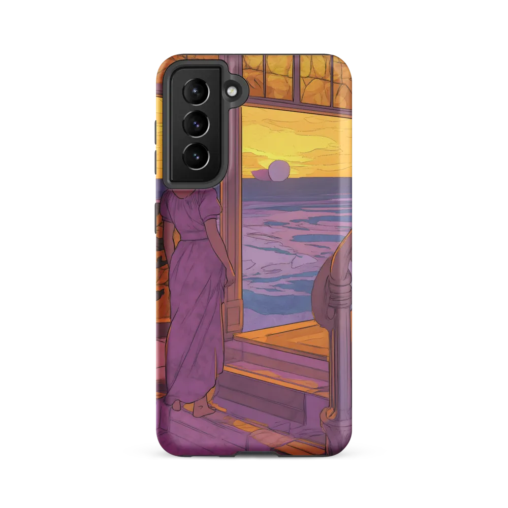 Whispers of the Sunset | Phone Case |  S21 FE | Tough Case | Matte