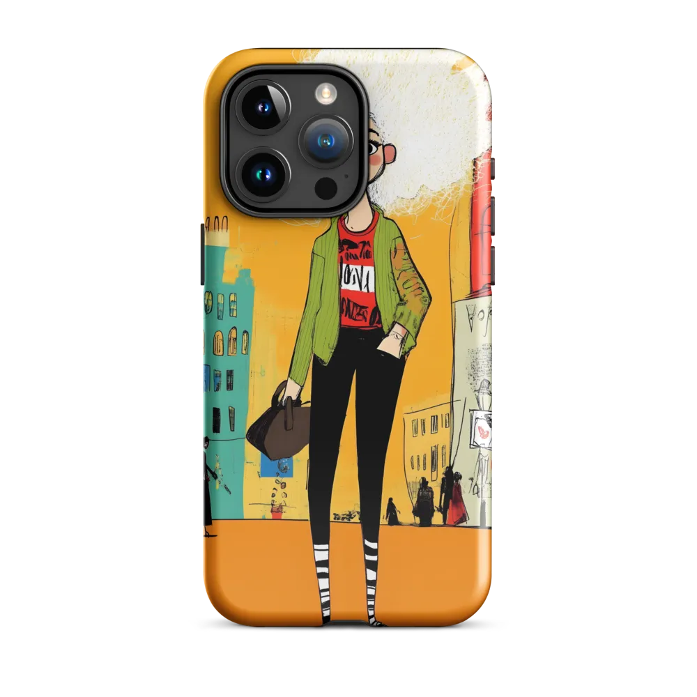 Urban Confidence | Phone Case |  15 Pro Max | Tough Case | Glossy