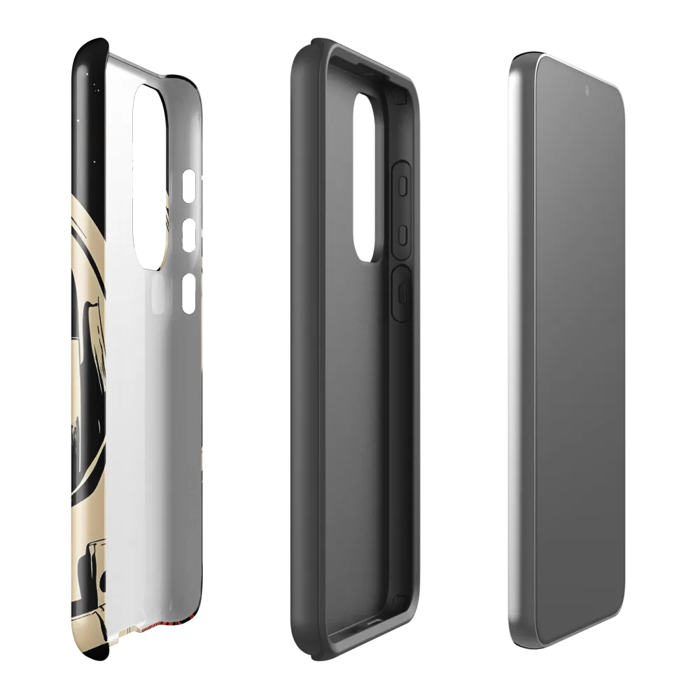 Gaze of the Astronaut | Phone Case |  S23 Plus | Tough Case | Glossy