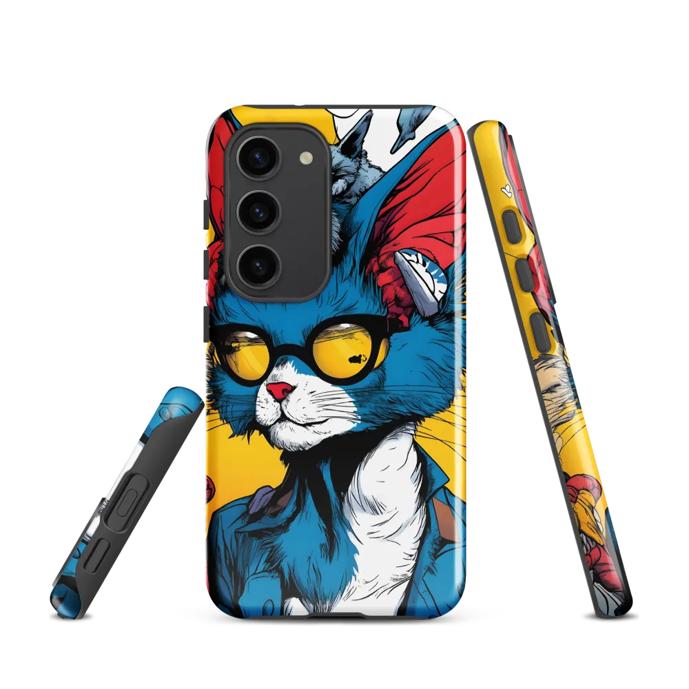 Whimsical Feline Coolness