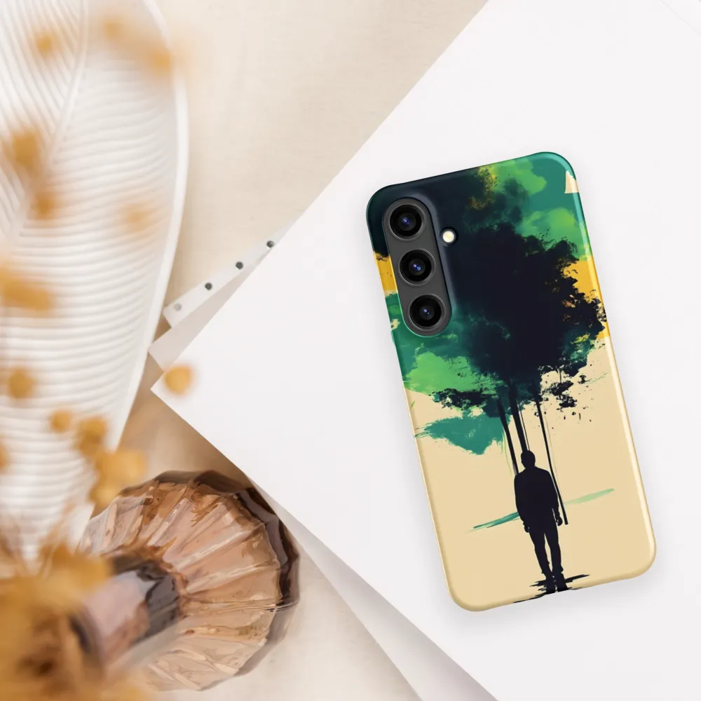 Whispers of Solitude | Phone Case |  S24 Plus | Snap Case | Matte