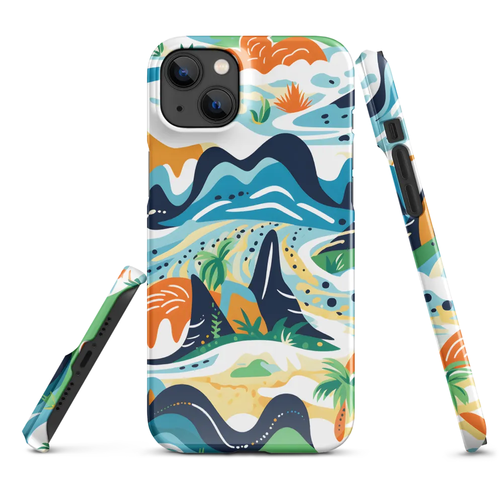 Abstract Tropical Landscape