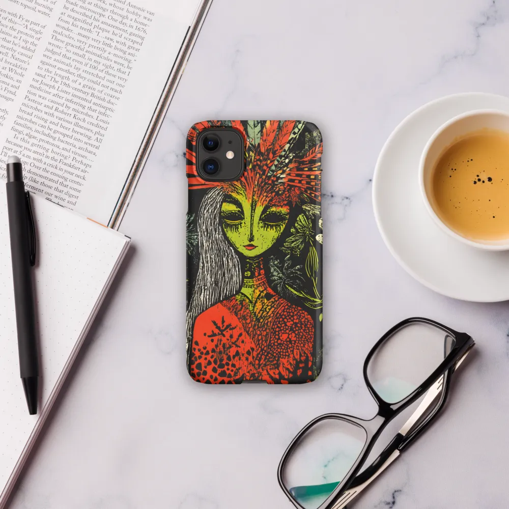 Mystical Flora: A Surreal Portrait