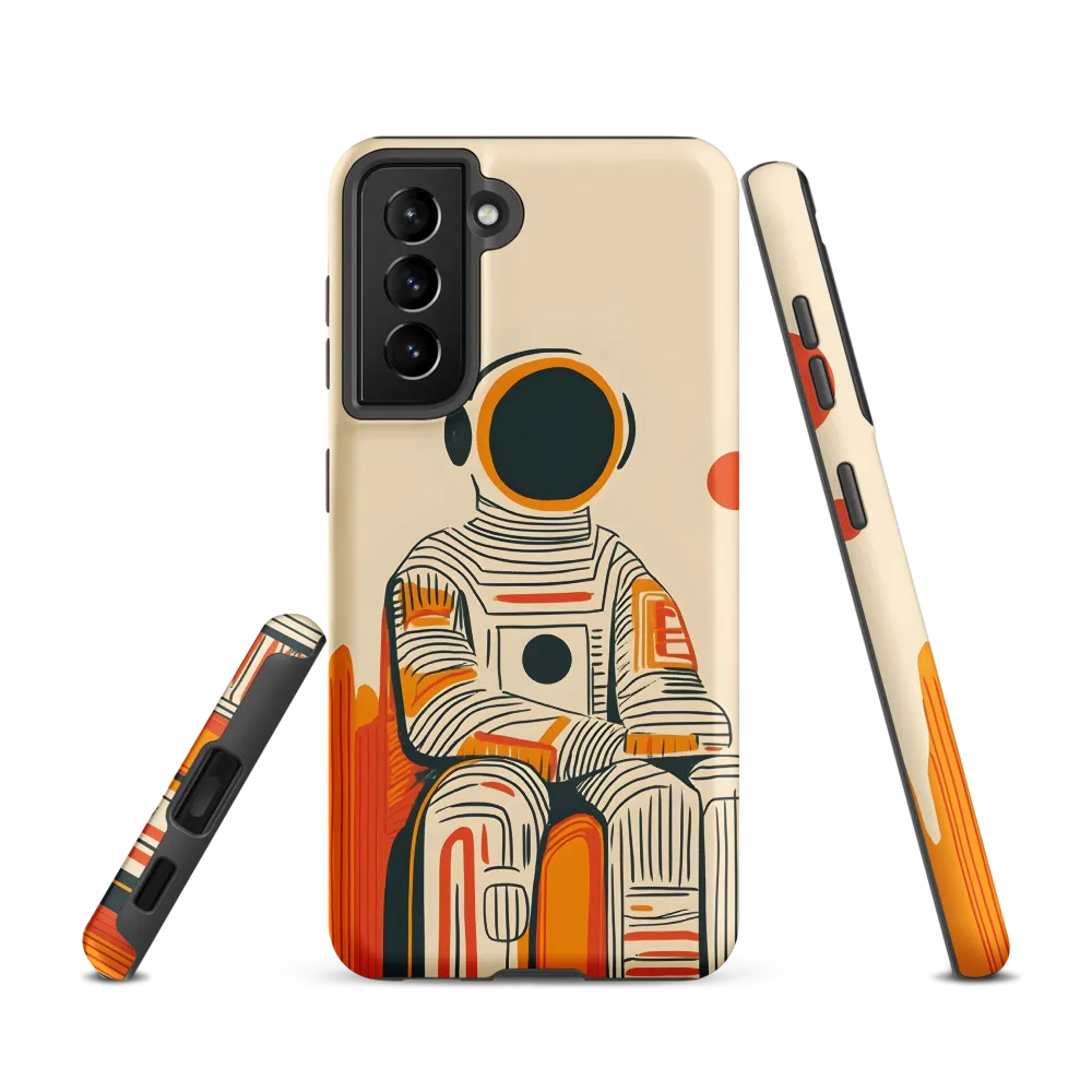 Contemplation of the Stars | Phone Case |  S21 | Tough Case | Matte