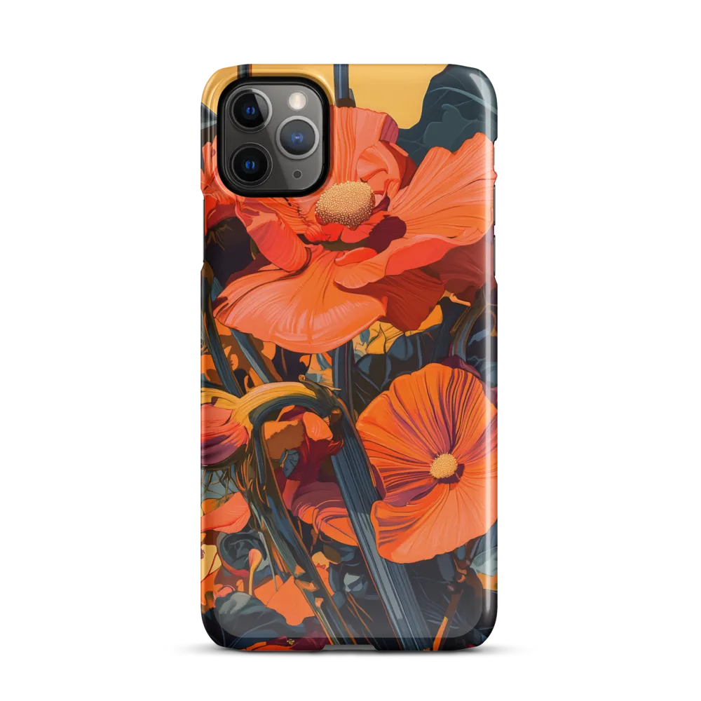 Vibrant Floral Symphony | Phone Case |  11 Pro Max | Snap Case | Glossy