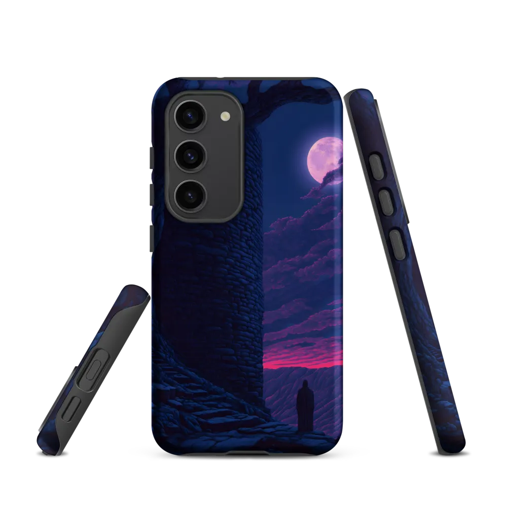 Moonlit Solitude | Phone Case |  S23 | Tough Case | Matte