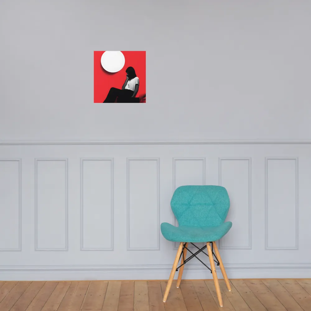 Contemplation in Red