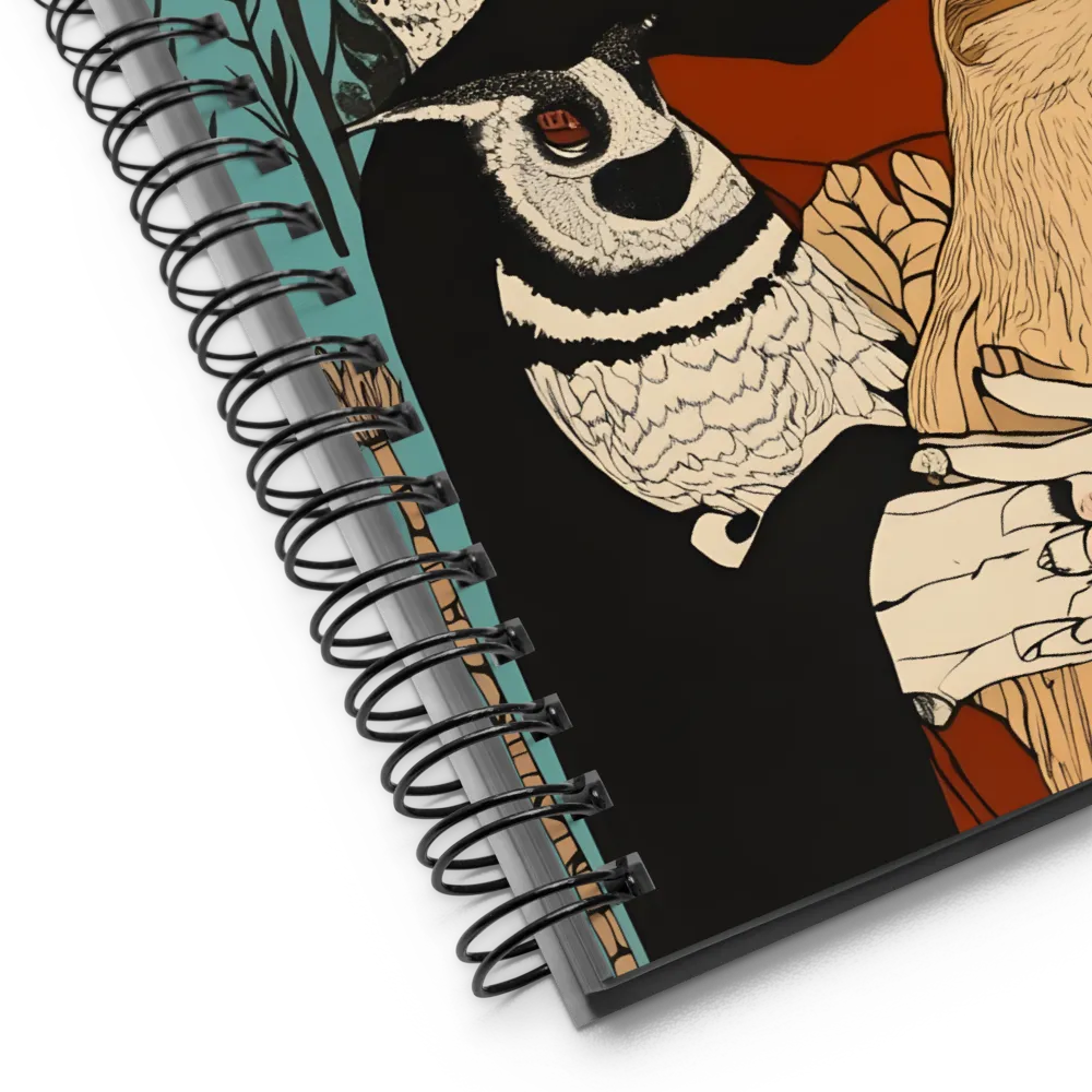 Embrace of the Wild | Spiral Notebook